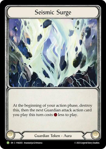 Seismic Surge (Cold Foil) [FAB203] (Promo) Cold Foil 