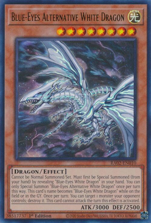 Blue-Eyes Alternative White Dragon [RA02-EN010] Super Rare 
