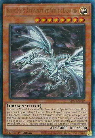 Blue-Eyes Alternative White Dragon (PUR) [RA02-EN010] Prismatic Ultimate Rare 