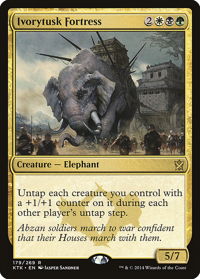 Ivorytusk Fortress [Khans of Tarkir] 
