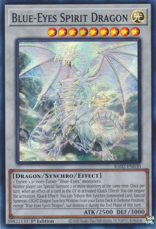 Blue-Eyes Spirit Dragon [RA02-EN030] Super Rare 