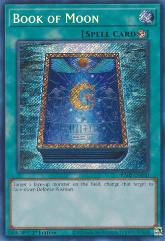 Book of Moon (Secret Rare) [RA02-EN050] Secret Rare 