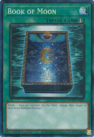 Book of Moon (PCR) [RA02-EN050] Prismatic Collector's Rare 
