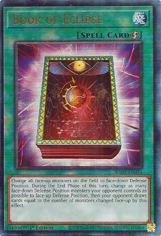 Book of Eclipse (PUR) [RA02-EN054] Prismatic Ultimate Rare 