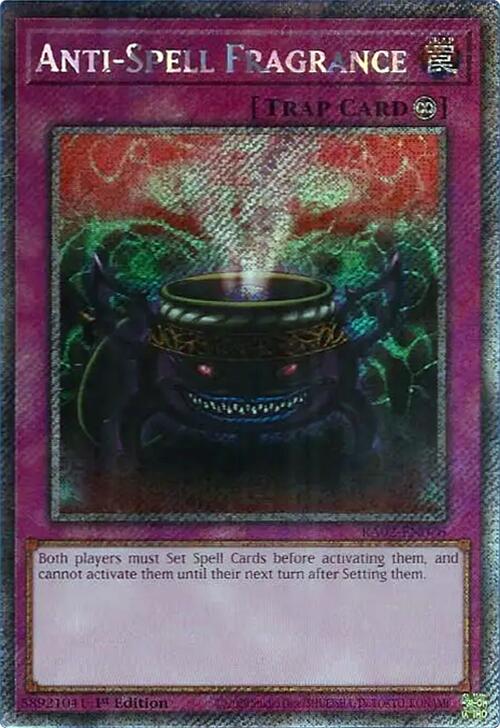 Anti-Spell Fragrance (Platinum Secret Rare) [RA02-EN076] Platinum Secret Rare 