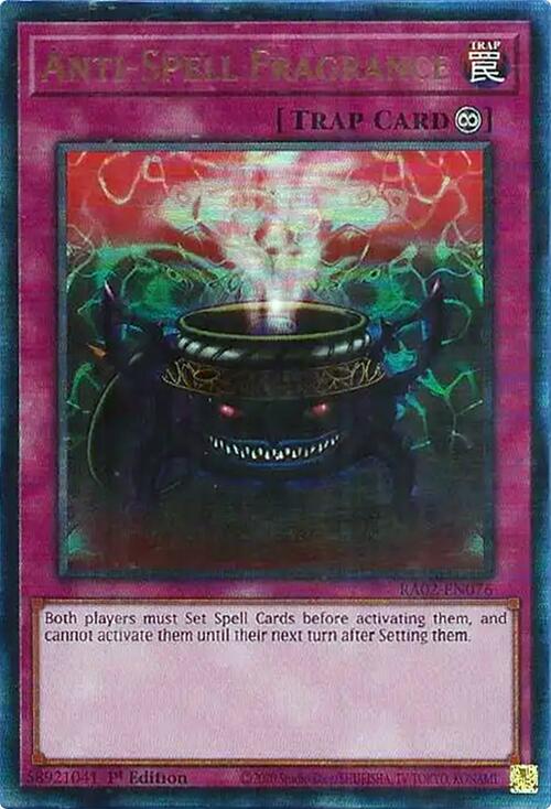 Anti-Spell Fragrance (PUR) [RA02-EN076] Prismatic Ultimate Rare 