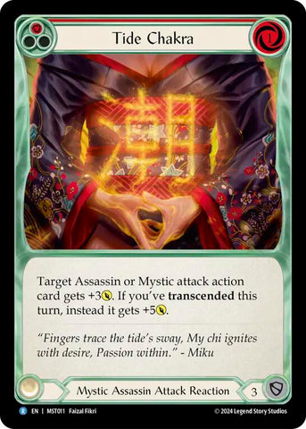 Tide Chakra (Red) [MST011] (Part the Mistveil) Rainbow Foil 