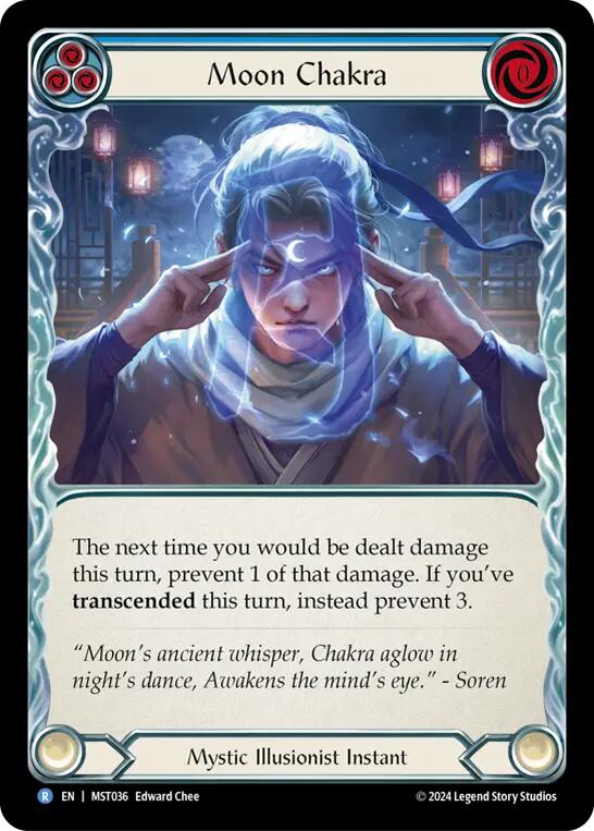 Moon Chakra (Blue) [MST036] (Part the Mistveil) 