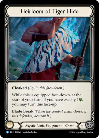 Heirloom of Tiger Hide [MST049] (Part the Mistveil) 