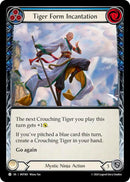 Tiger Form Incantation (Blue) [MST065] (Part the Mistveil) Rainbow Foil 
