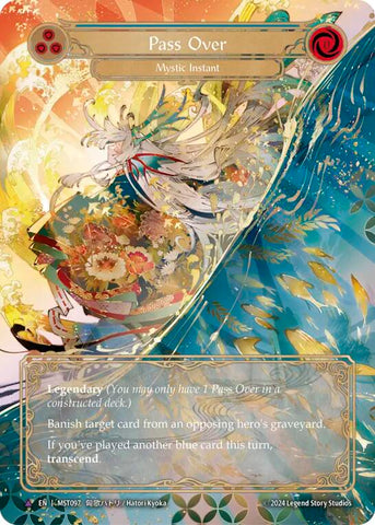 Pass Over // Inner Chi (Marvel) [MST097] (Part the Mistveil) Cold Foil 