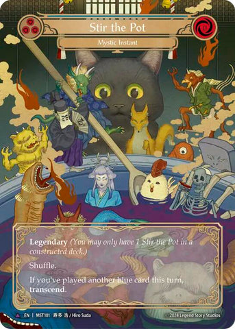 Stir the Pot // Inner Chi (Marvel) [MST101] (Part the Mistveil) Cold Foil 
