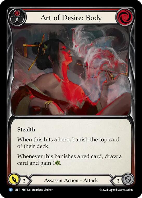 Art of Desire: Body (Red) [MST106] (Part the Mistveil) 