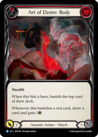 Art of Desire: Body (Red) [MST106] (Part the Mistveil) Rainbow Foil 