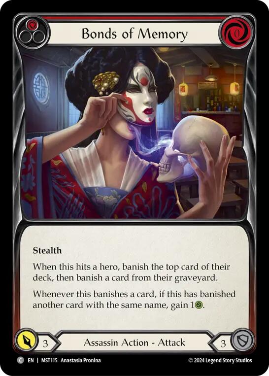 Bonds of Memory (Red) [MST115] (Part the Mistveil) 