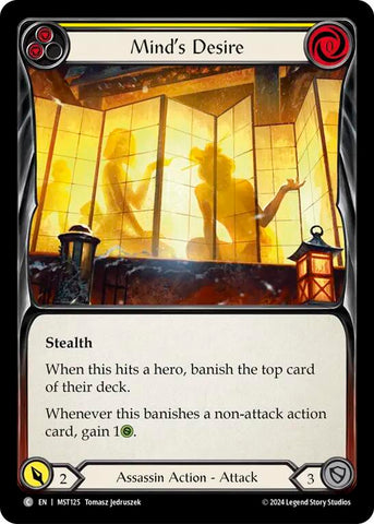 Mind's Desire (Yellow) [MST125] (Part the Mistveil) 