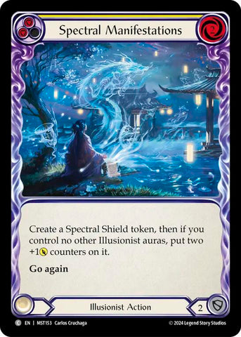 Spectral Manifestations (Yellow) [MST153] (Part the Mistveil) Rainbow Foil 