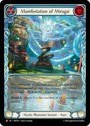 Manifestation of Miragai (Extended Art) [MST031] (Part the Mistveil) Rainbow Foil 