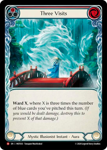 Three Visits [MST033] (Part the Mistveil) Rainbow Foil 