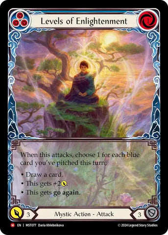 Levels of Enlightenment (Extended Art) [MST077] (Part the Mistveil) Rainbow Foil 