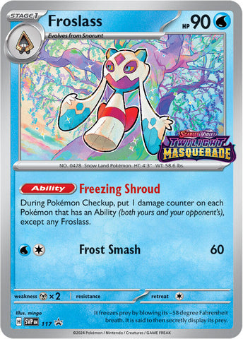 Froslass (117) [Scarlet &amp; Violet: Black Star Promos] 