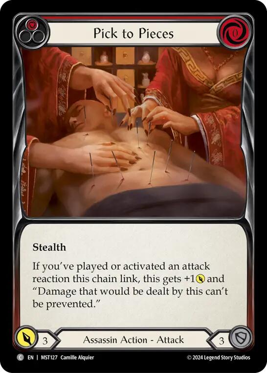 Pick to Pieces (Red) [MST127] (Part the Mistveil) 