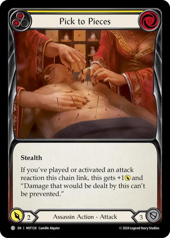 Pick to Pieces (Yellow) [MST128] (Part the Mistveil) 