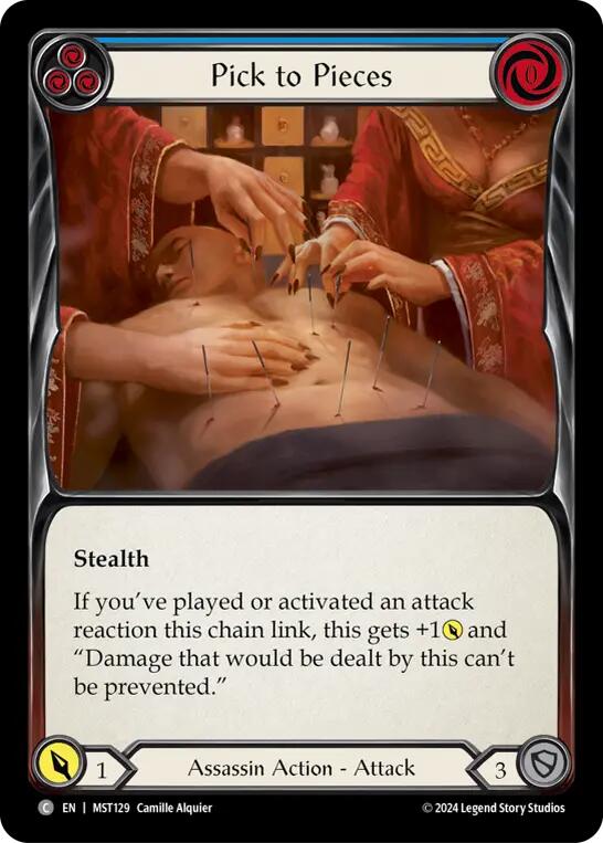 Pick to Pieces (Blue) [MST129] (Part the Mistveil) 