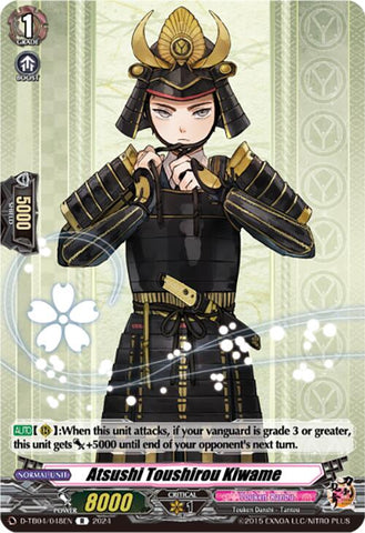 Atsushi Toushirou Kiwame (D-TB04/048EN) [Touken Ranbu ONLINE 2023] 