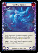 Haunting Specter (Blue) [MST142] (Part the Mistveil) Rainbow Foil