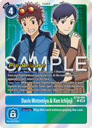 Davis Motomiya &amp; Ken Ichijoji [BT16-085] [Beginning Observer Pre-Release Promos] 
