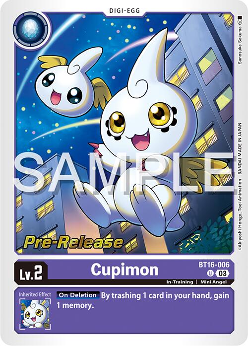 Cupimon [BT16-006] [Beginning Observer Pre-Release Promos]