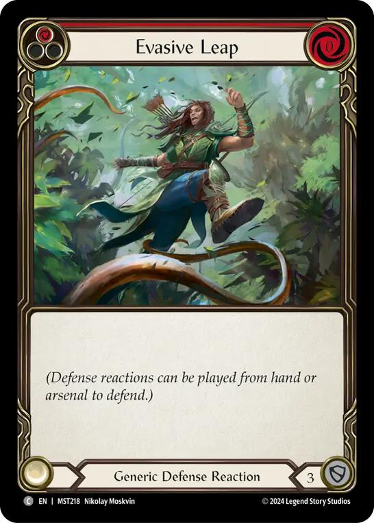 Evasive Leap (Red) [MST218] (Part the Mistveil) 