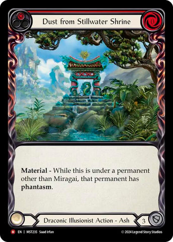 Dust from Stillwater Shrine [MST235] (Part the Mistveil) Rainbow Foil 
