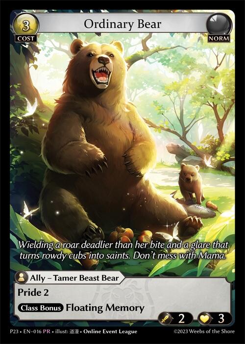 Ordinary Bear (016) [Promotional Cards] 