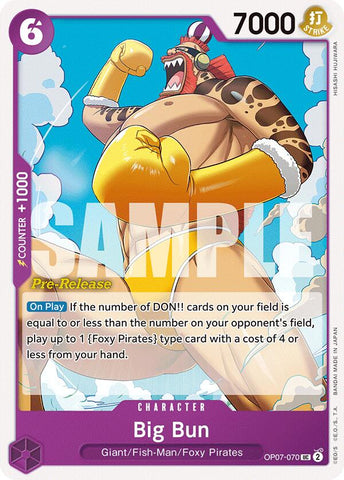 Big Bun [500 Years in the Future Pre-Release Cards] 