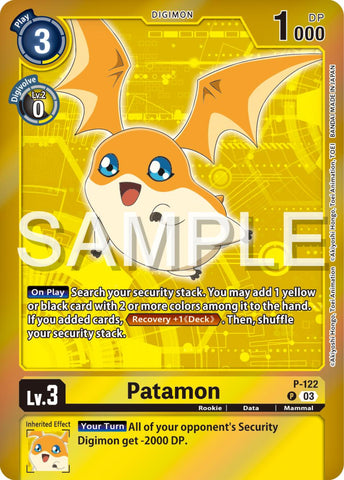 Patamon [P-122] (Digimon Adventure Box 2024) [Promotional Cards] 