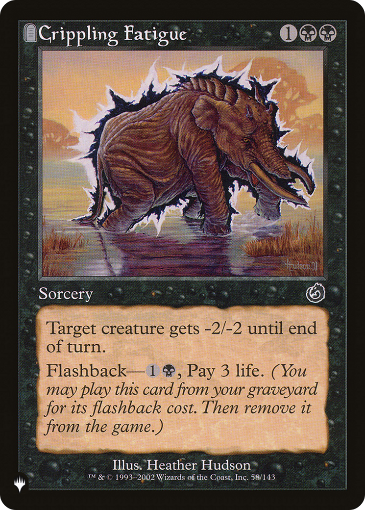 Crippling Fatigue [The List Reprints]