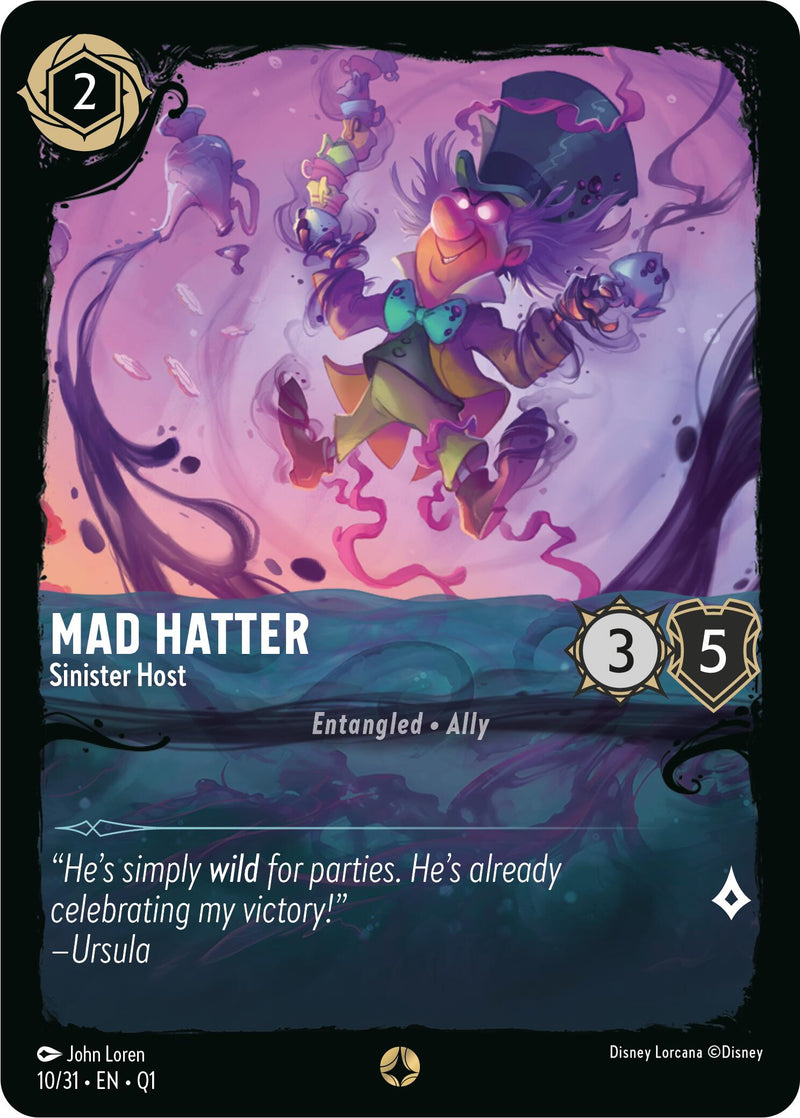 Mad Hatter - Sinister Host (10/31) [Illuminaeer's Quest: Deep Trouble] 