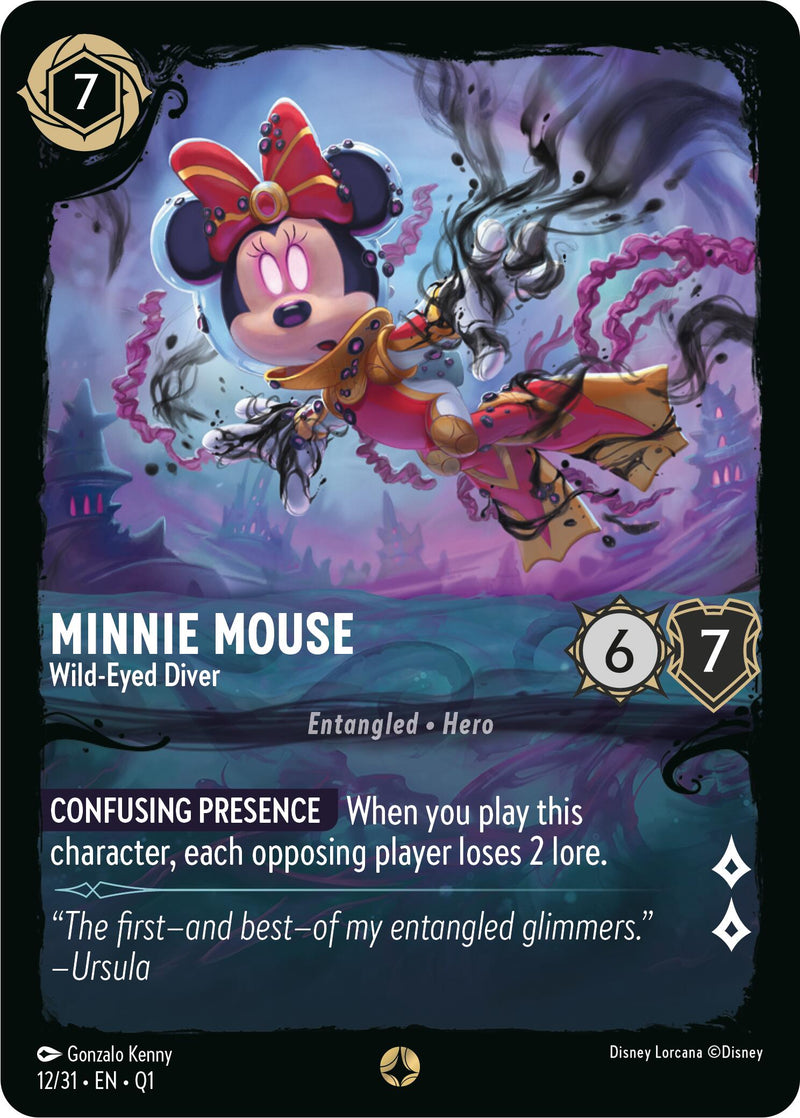 Minnie Mouse - Wild-Eyed Diver (12/31) [Illuminaeer's Quest: Deep Trouble] 