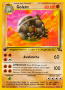 Golem (36/62) [Fossil 1st Edition] 
