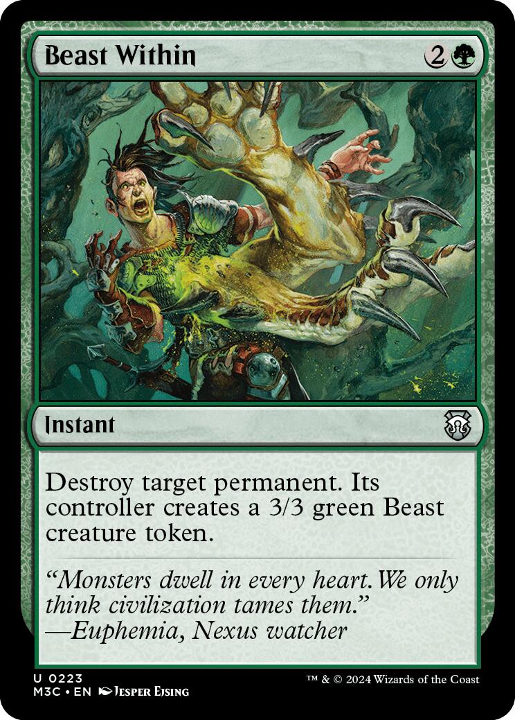 Beast Within [Modern Horizons 3 Commander] 