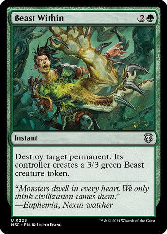 Beast Within [Modern Horizons 3 Commander] 