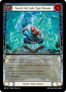 Sacred Art: Jade Tiger Domain [FAB233] (Promo) Rainbow Foil 