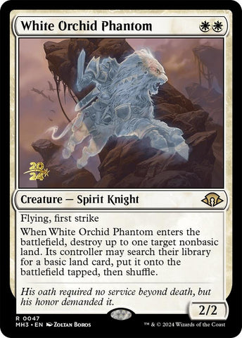 White Orchid Phantom [Modern Horizons 3 Prerelease Promos] 