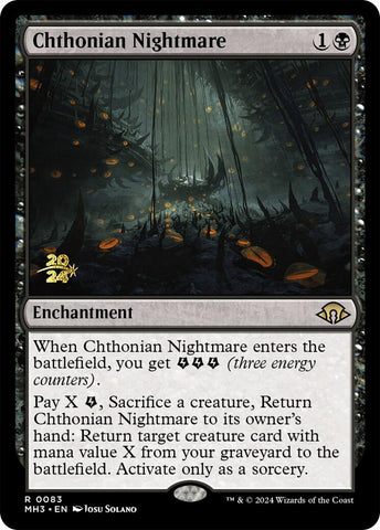 Chthonian Nightmare [Modern Horizons 3 Prerelease Promos] 