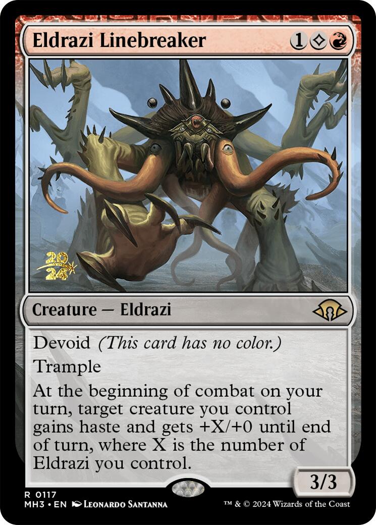 Eldrazi Linebreaker [Modern Horizons 3 Prerelease Promos] 
