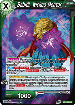 Babidi, Wicked Mentor (BT14-064) [Cross Spirits] 
