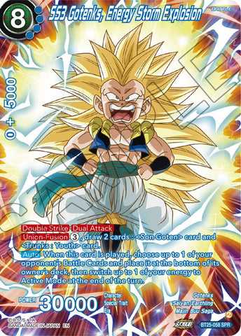 SS3 Gotenks, Energy Storm Explosion (BT25-058) [Legend of the Dragon Balls] 