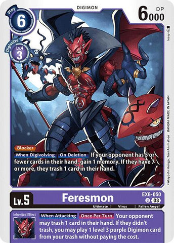 Feresmon [EX6-050] [Infernal Ascension] 
